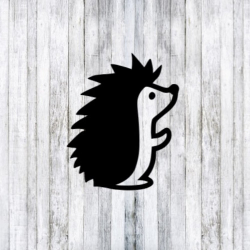 Hedgehog Decal Sticker